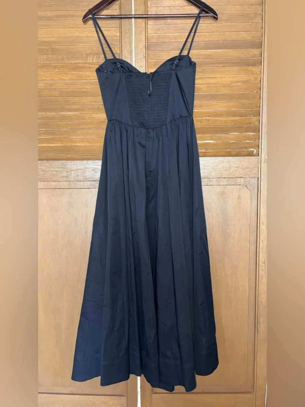 Astr Black Spaghetti-Strap Midi Dress - Picture 2 of 3
